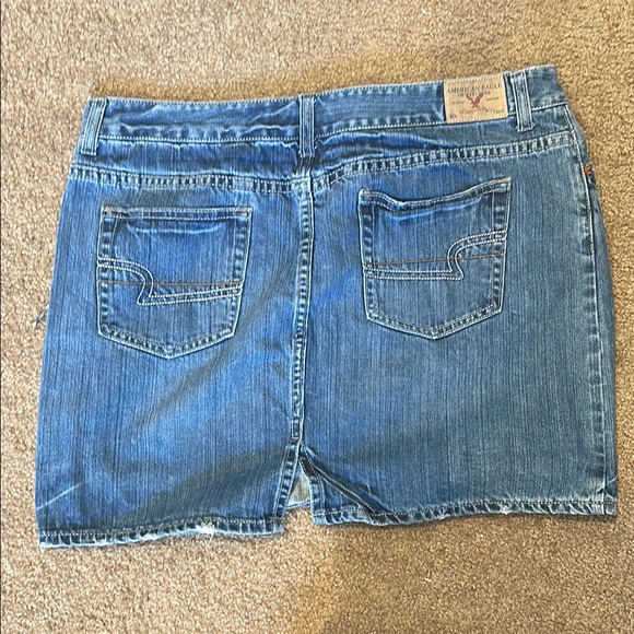 Denim Mini Skirt - Picture 2 of 4